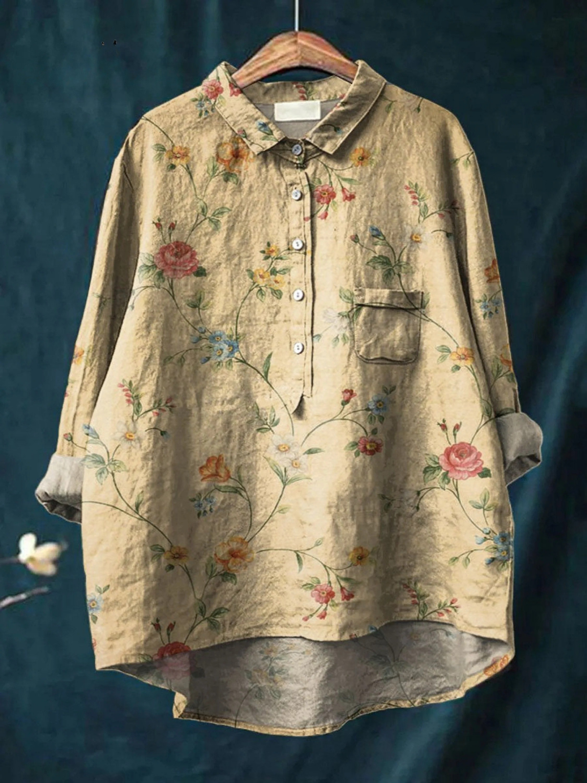 Königsberg™ | Vintage Floral Bluse