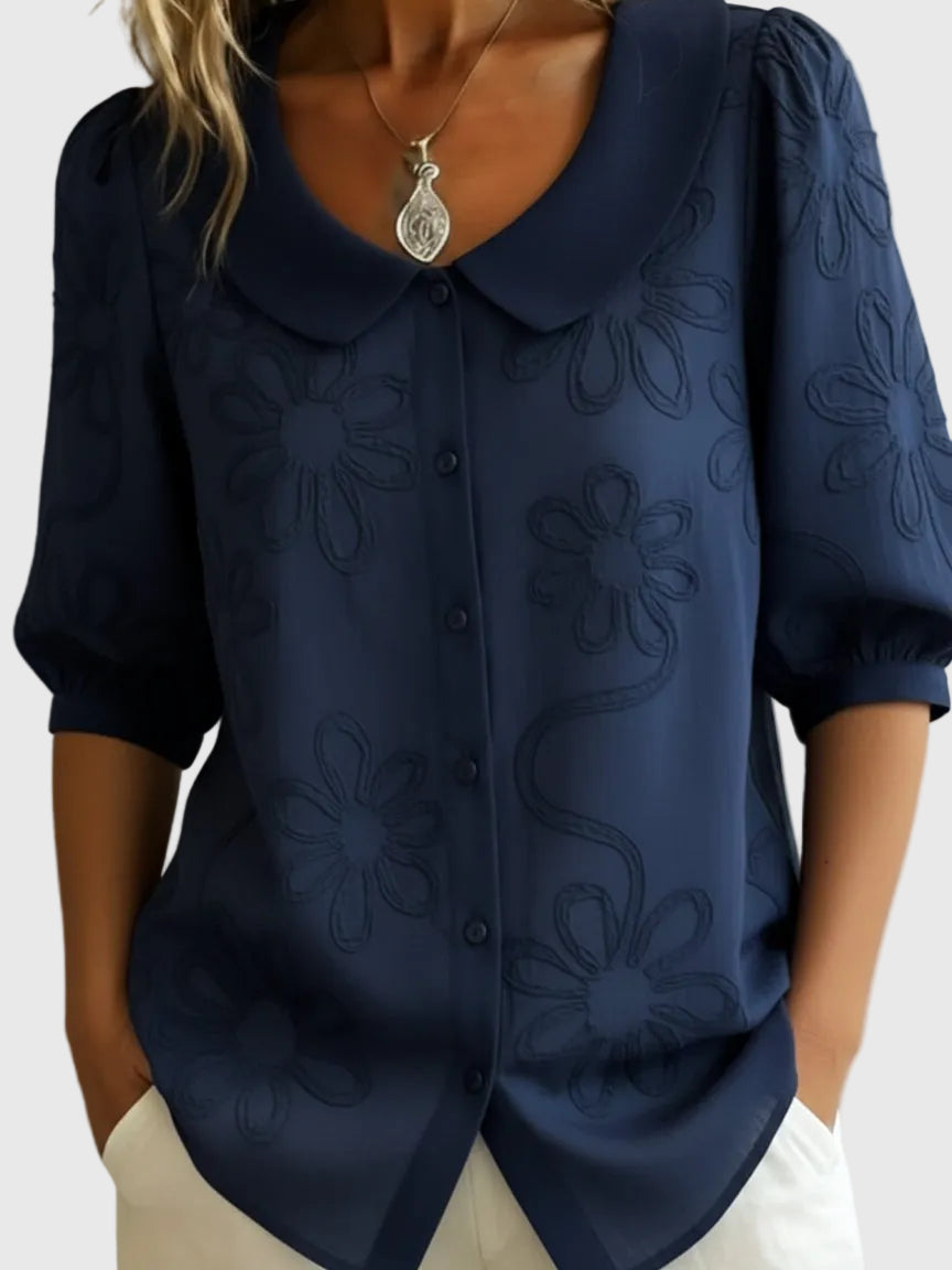 Aurelis™ | Damen Bluse Vinica mit Blumenmuster