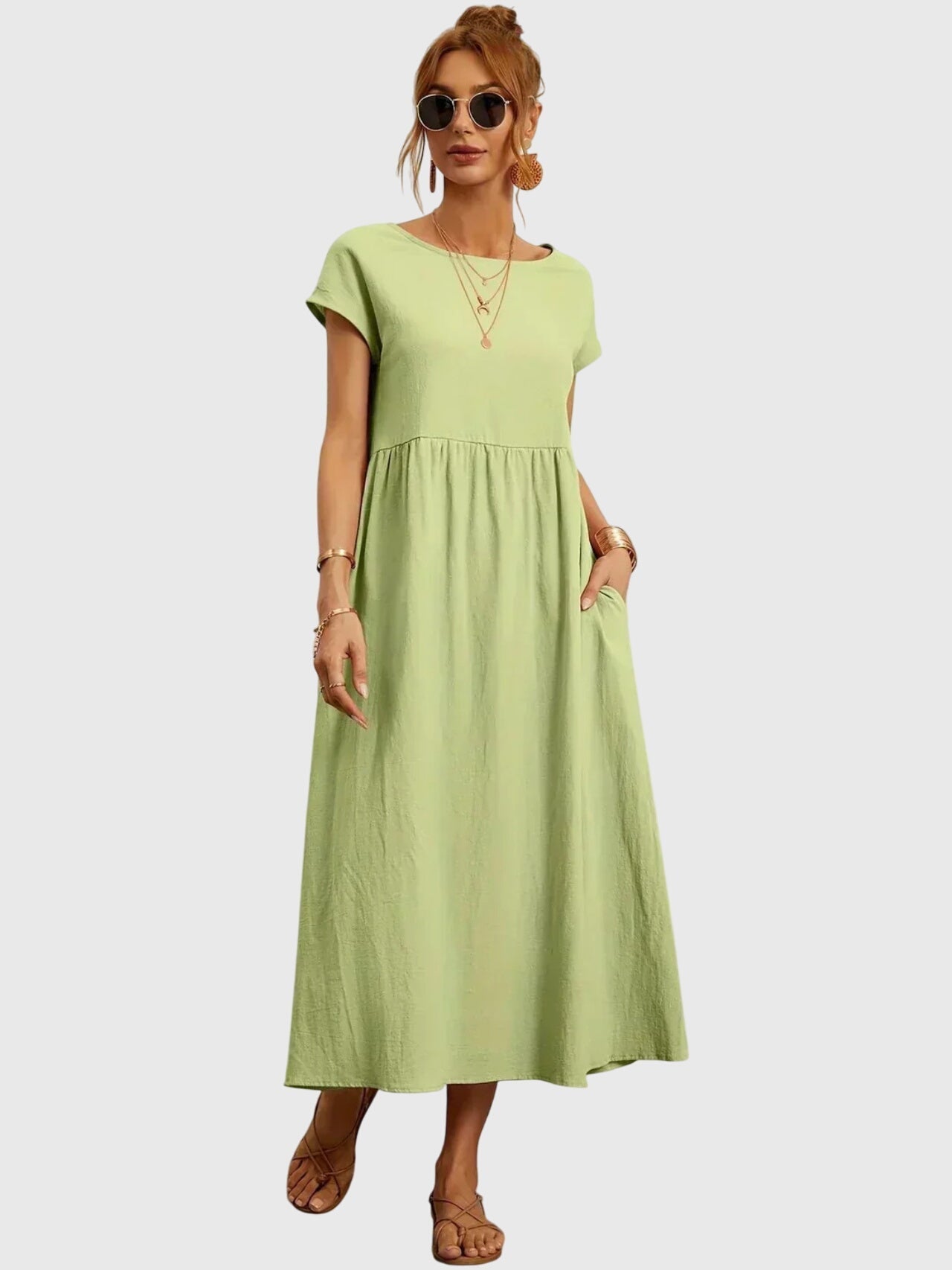 Havelstein™ | Lässiges Damenkleid mit Taschen