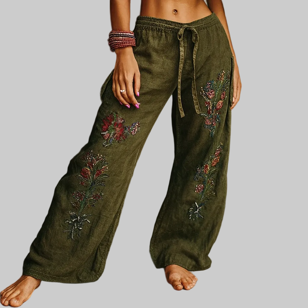 Luviaren™ | Boho Komforthose für Yoga und Freizeit