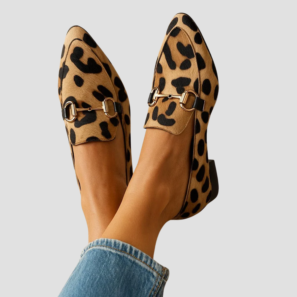 Anne | Orthopädische Loafer mit edler Struktur