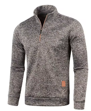 Arvelo | Elegantes Sweatshirt mit halbem Reißverschluss