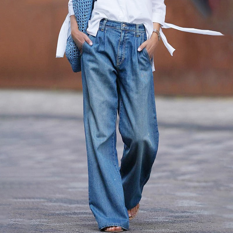 Krista | Bequeme Damenjeans mit hoher Taille