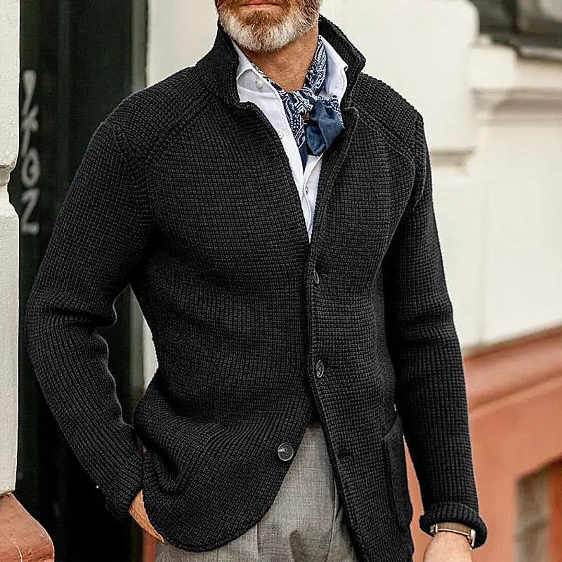Erik | Vielseitige Strickjacke für Herren