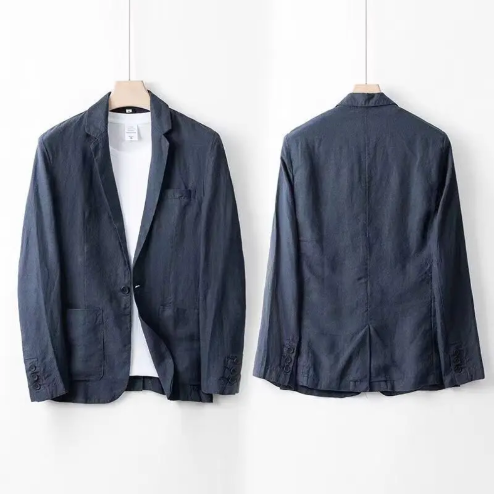 Erik | Elegantes Herren Leinen Set für Stilvolle Sommerlooks