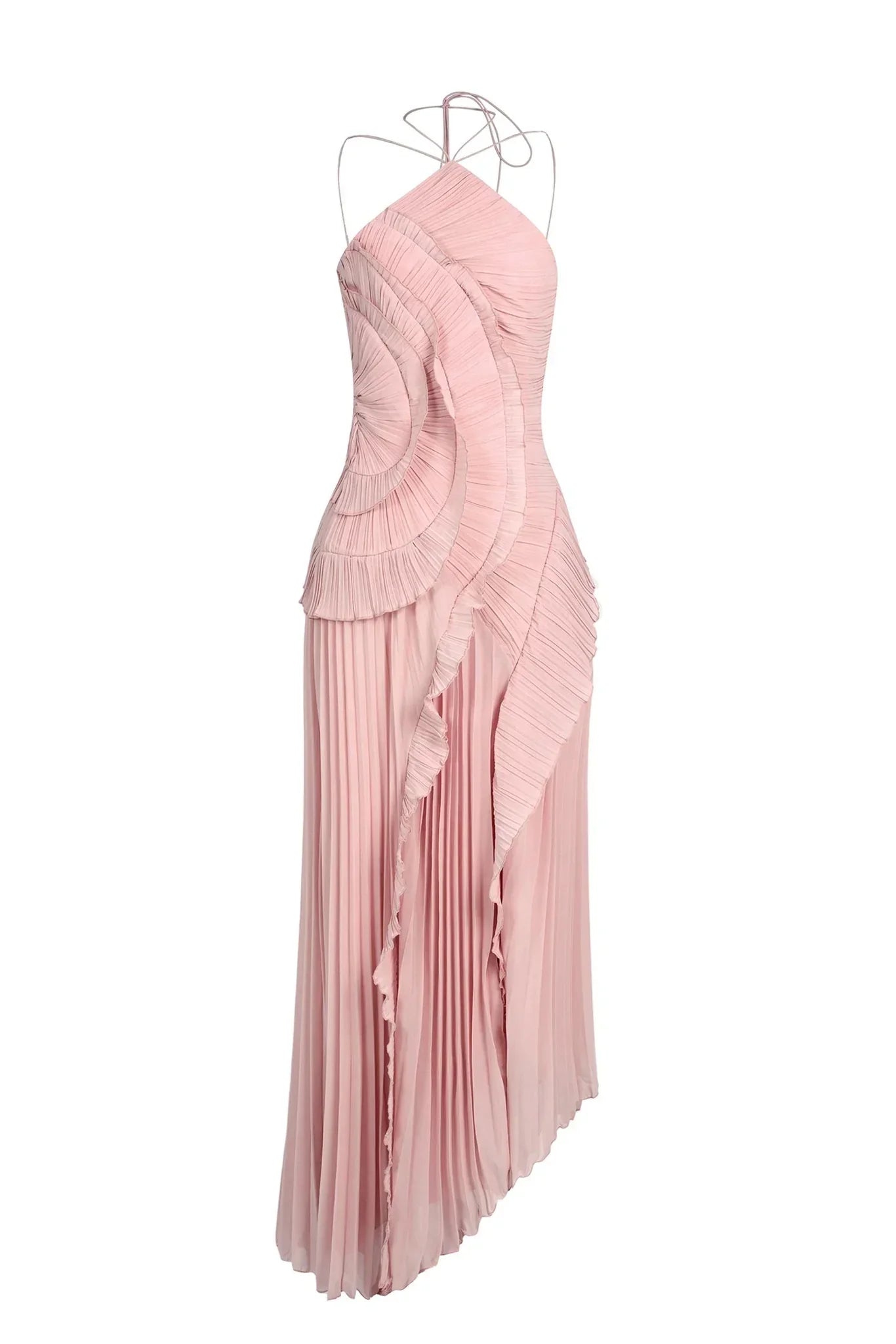 Livia | Trendiges asymmetrisches Maxikleid für Damen