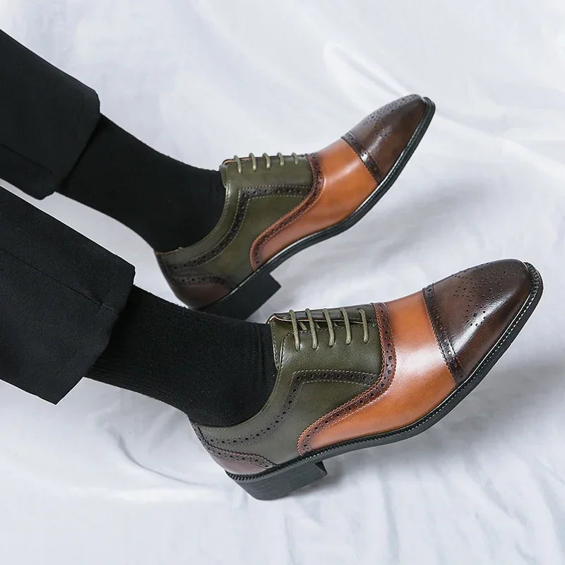Jürgen | Elegante Oxford-Schuhe aus Leder für besondere Anlässe
