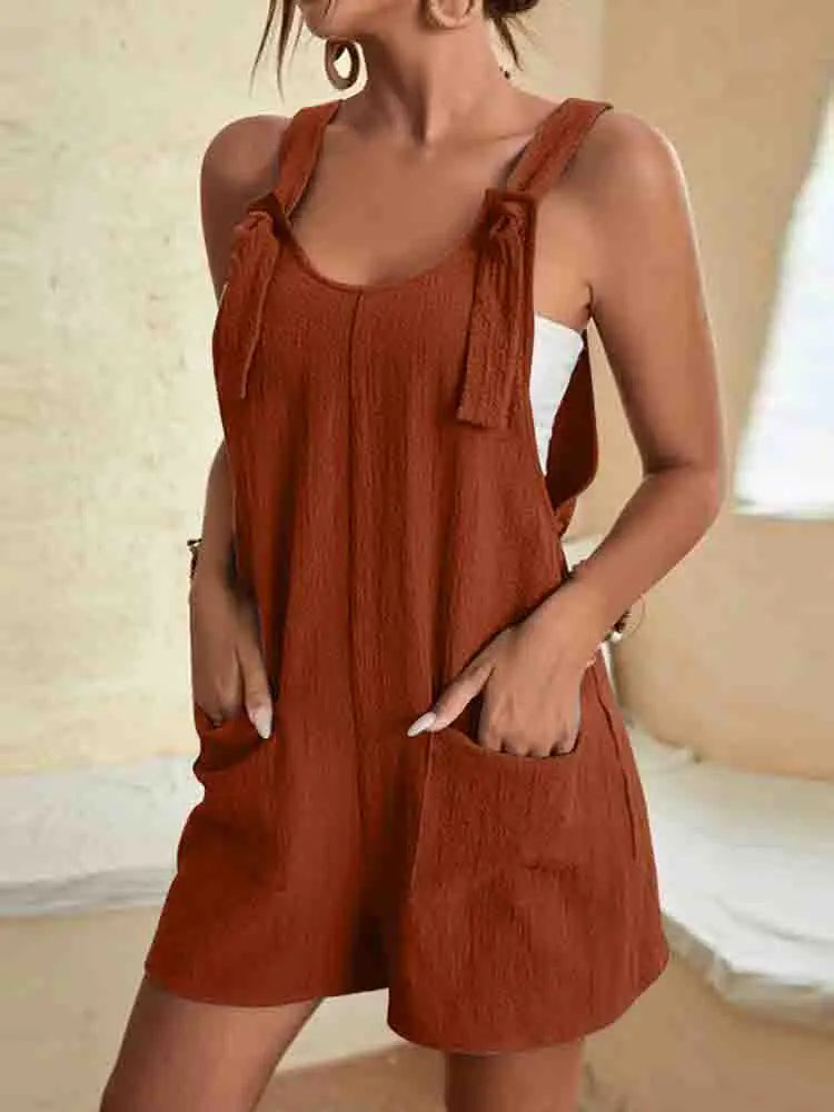 Maja | Leichter Leinen-Sommer-Romper