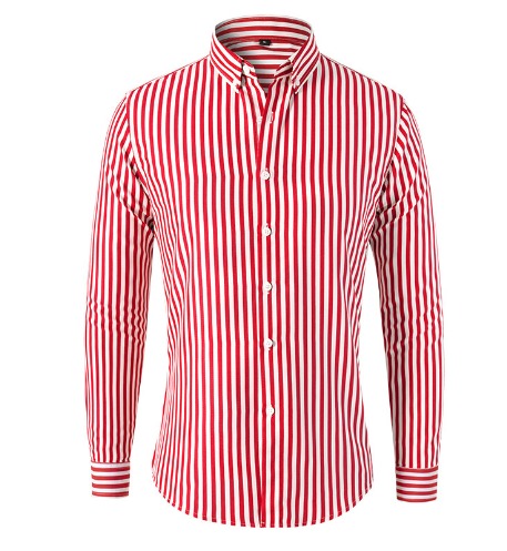 Bruno | Elegantes Gestreiftes Herrenhemd mit Moderner Passform
