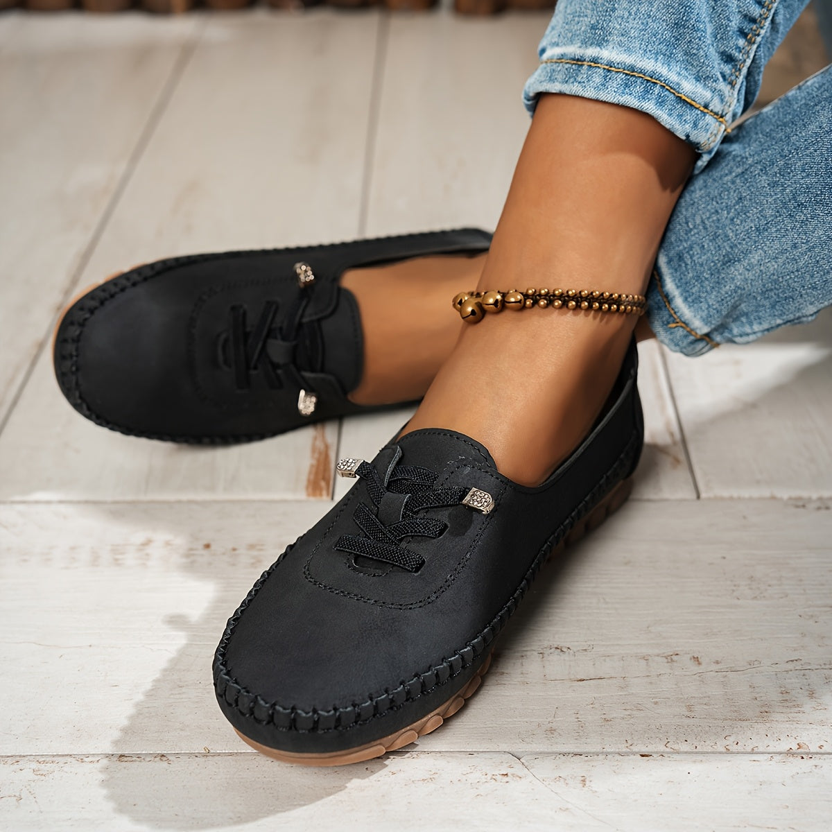 Hannah | Premium Schnür-Loafer mit Cloud-Walk-Technologie
