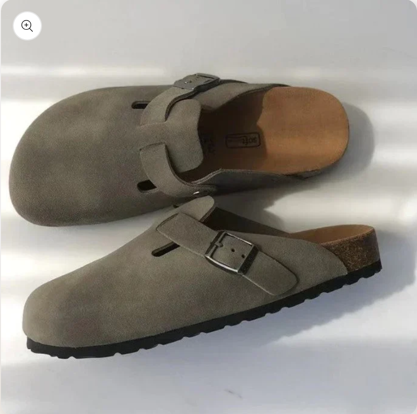 Anton | Stilvolle und bequeme Unisex-Ledersandalen