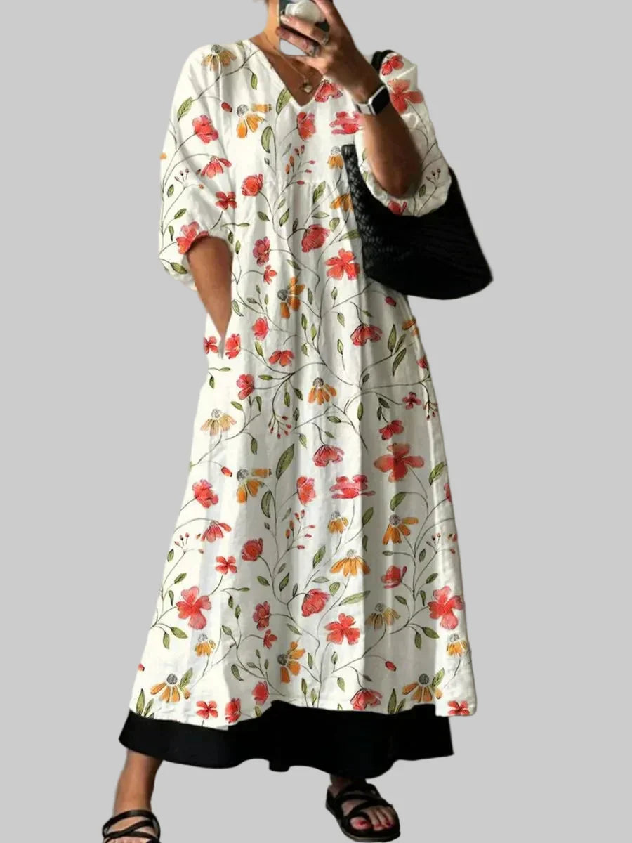 Aureliah™ | Sommerkleid mit Boho-Print und lockerer Passform