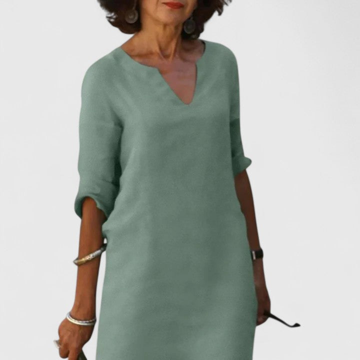 Aurelis™ | Alayah V-Ausschnittkleid
