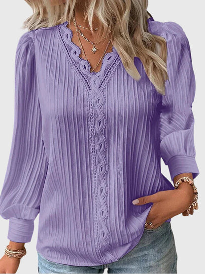 Aurelis™ | Taillierte Pullover-Bluse