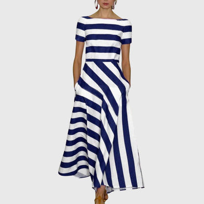 Stellavie™ | Gestreiftes Baumwollkleid