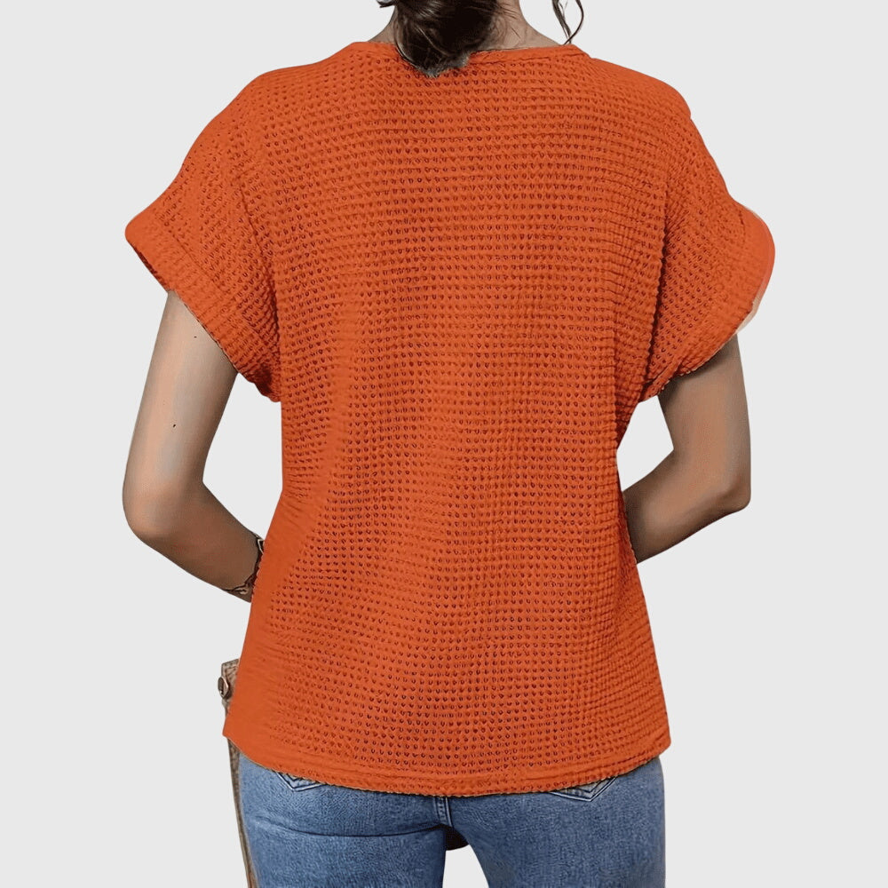 Luviaren™ | Ibiza-Bluse mit Spitzenverzierungen