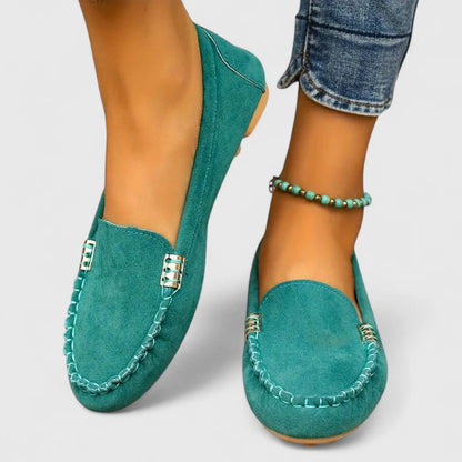 Kalthenn™ | Orthopädische Damen Slipper mit Metallakzenten