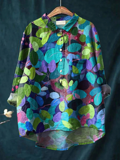 Waldstein™ | Damen Freizeitshirt mit Sommerwald Druck