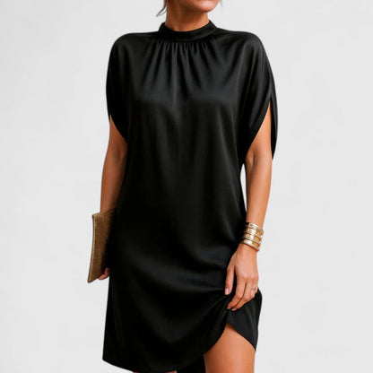 Luviaren™ | Damen Kleid mit V-Ausschnitt und gerader Passform