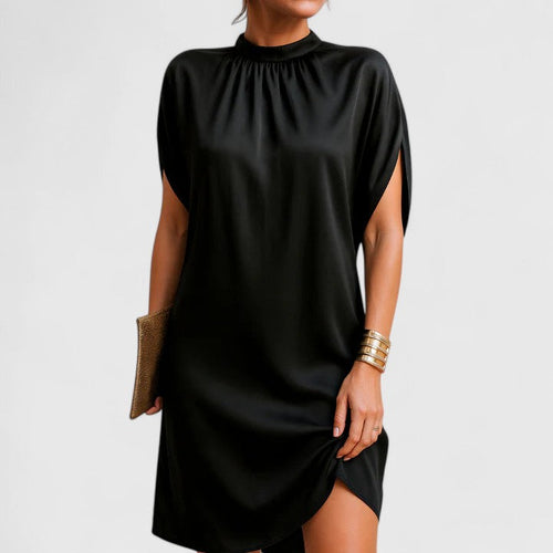 Luviaren™ | Damen Kleid mit V-Ausschnitt und gerader Passform