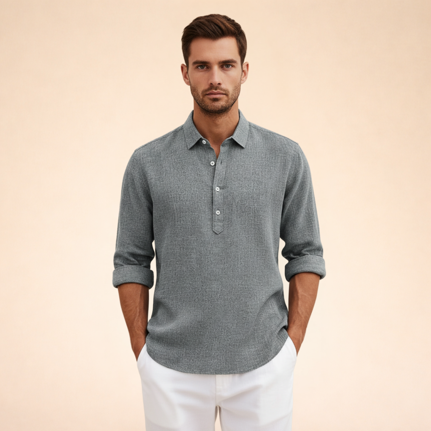 Daniel | Atmungsaktives elegantes Polohemd