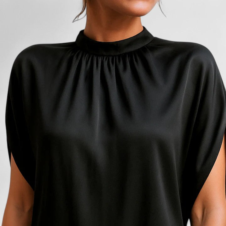 Luviaren™ | Damen Kleid mit V-Ausschnitt und gerader Passform