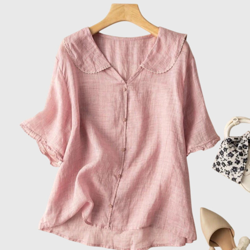 Aurelis™ | Damen Bluse Holly mit geradem Schnitt