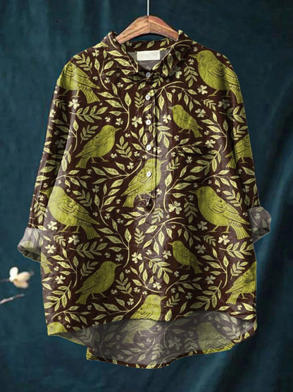 Aurelis™ | Damen Shirt mit Vintage-Print
