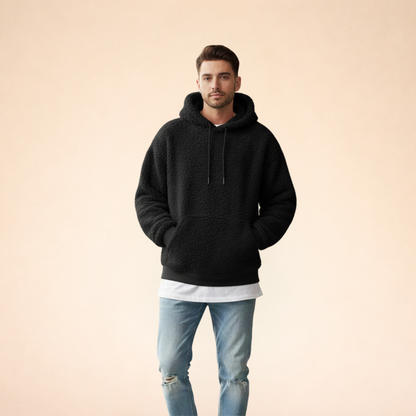 Andreas | Flauschiger warmer und vielseitiger Hoodie