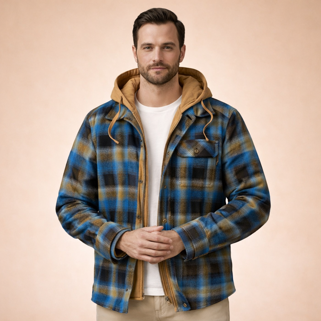 Henrik | Stilvolle karierte Jacke