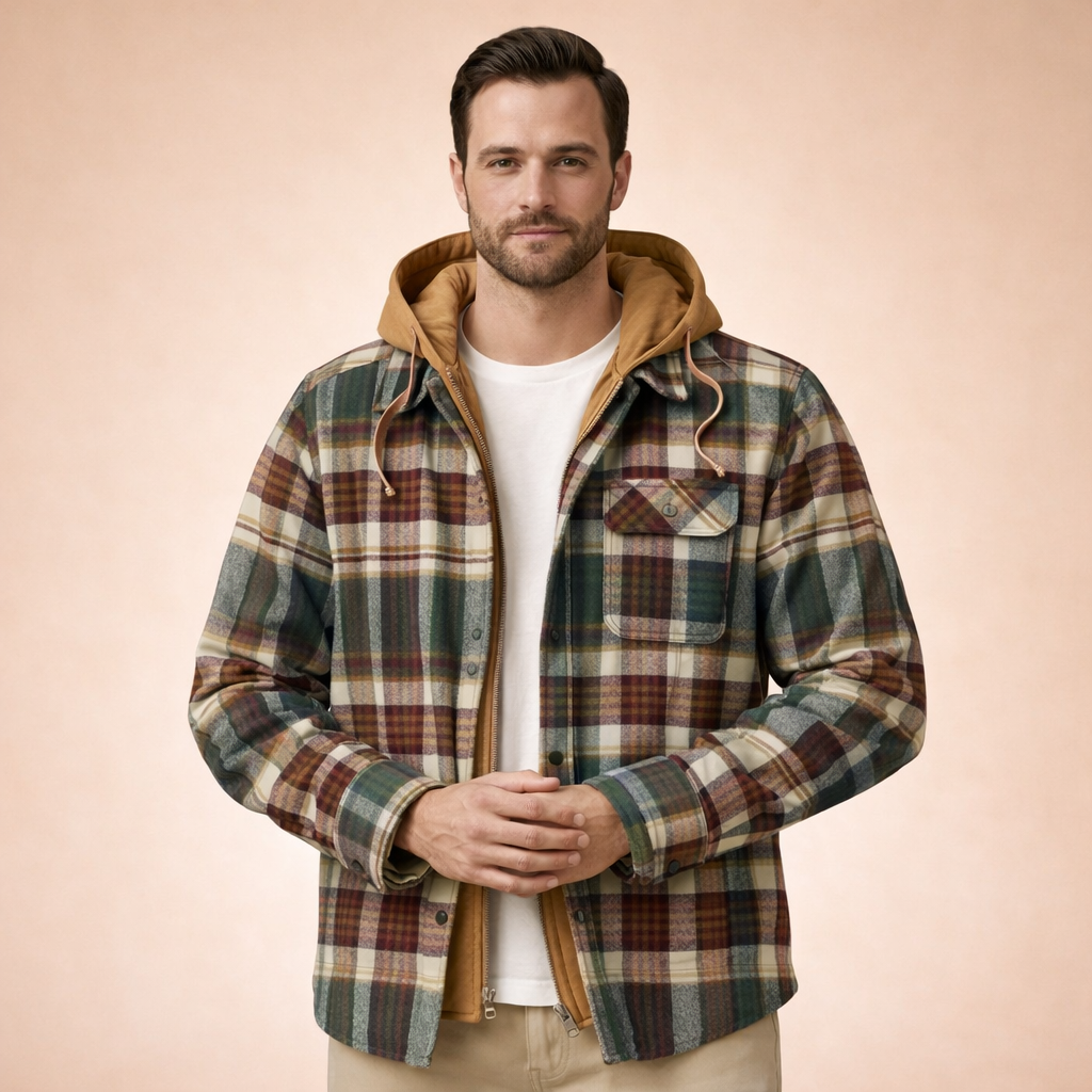 Henrik | Stilvolle karierte Jacke