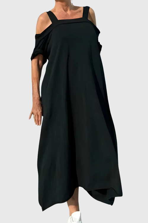 Aurelis™ | Langes Off-Shoulder Sommerkleid