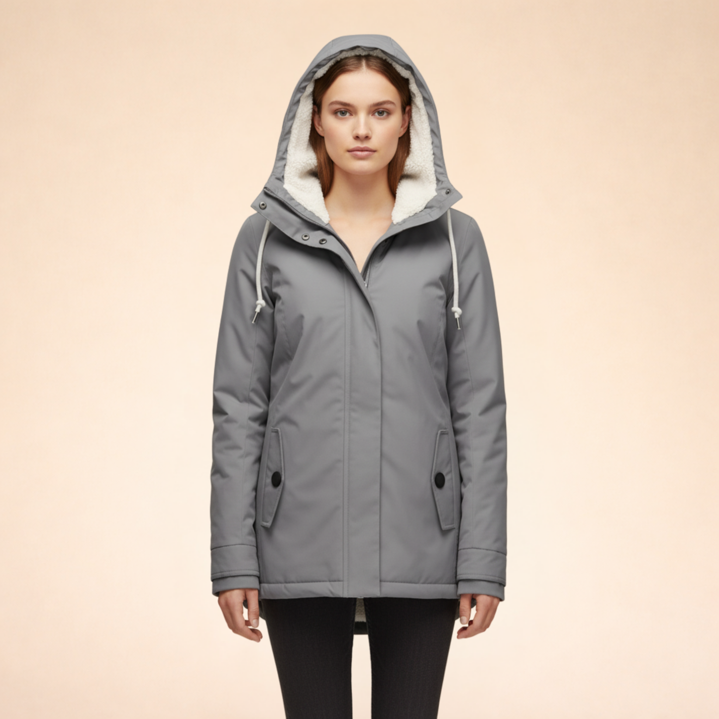 Lena | Wasserdichte warme und stylische Winterjacke