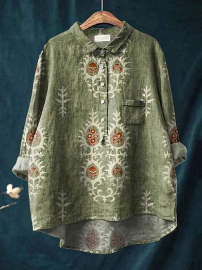Aurelis™ | Damen Freizeitshirt mit Blumenmuster