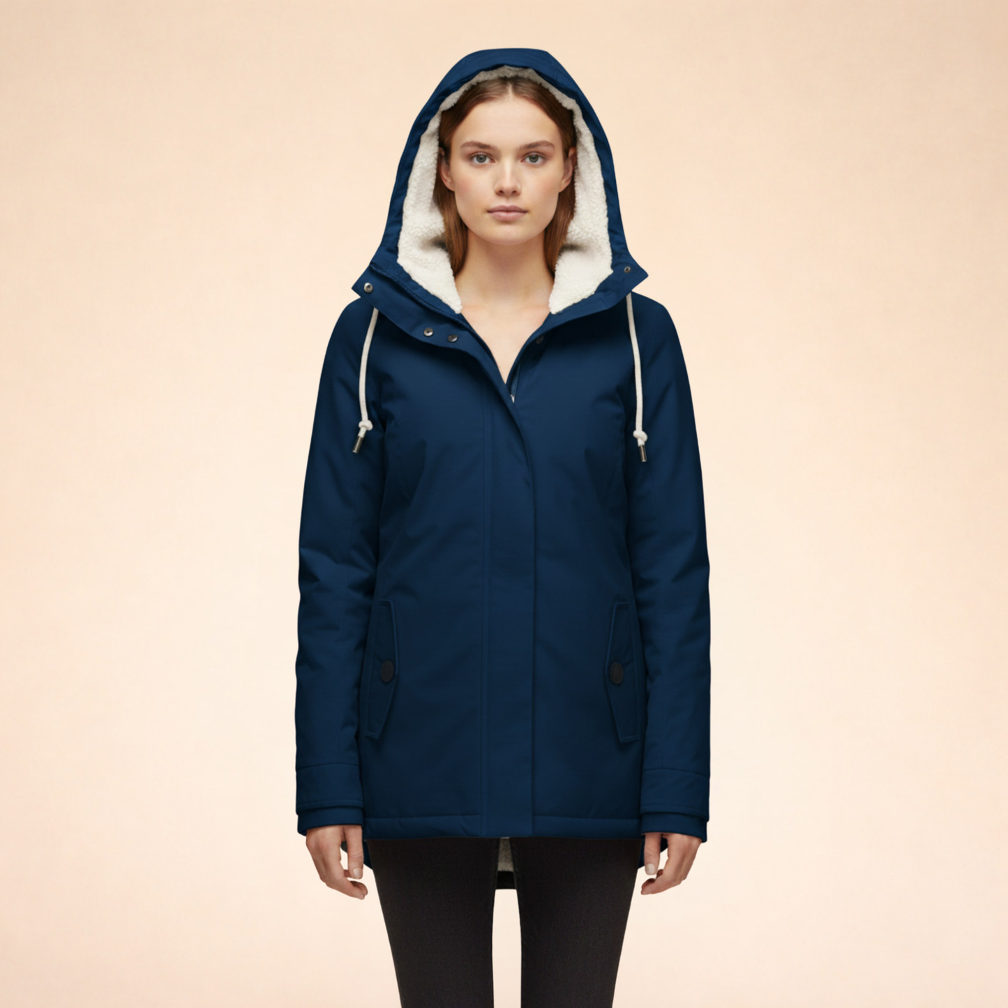 Lena | Wasserdichte warme und stylische Winterjacke
