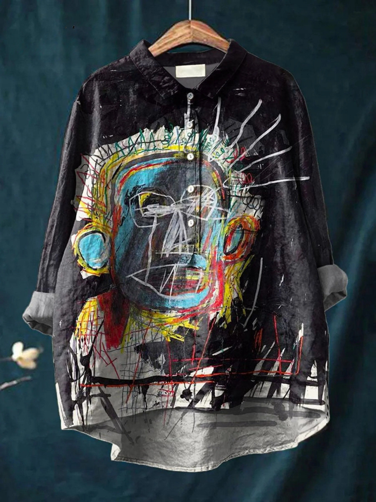 Aurelis™ | Damen Freizeitshirt mit abstraktem Kunstdruck