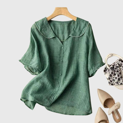 Aurelis™ | Damen Bluse Holly mit geradem Schnitt