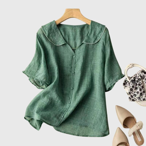Aurelis™ | Damen Bluse Holly mit geradem Schnitt