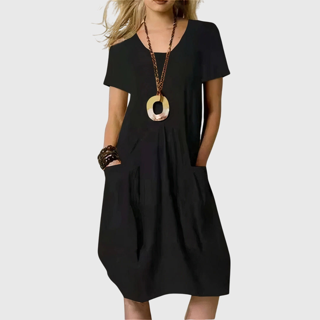 Luviaren™ | A-Linien Kleid mit Taschen