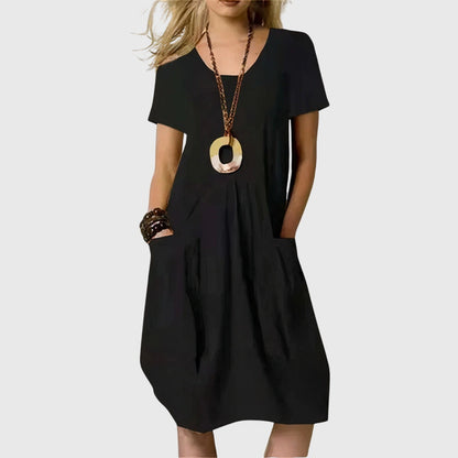 Luviaren™ | A-Linien Kleid mit Taschen
