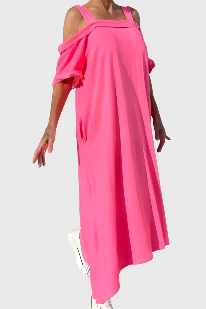 Aurelis™ | Langes Off-Shoulder Sommerkleid