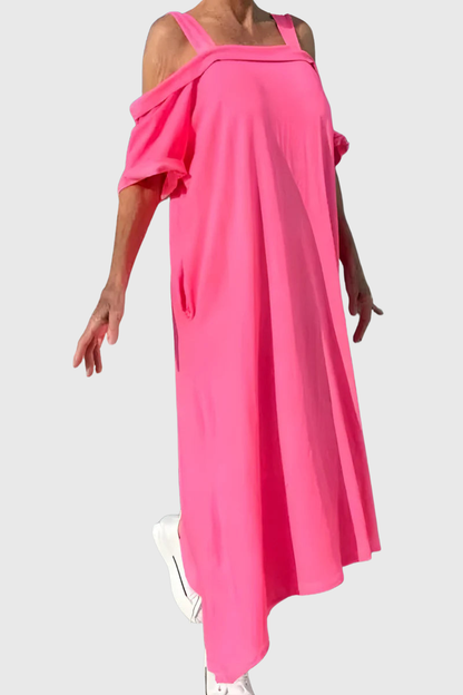 Aurelis™ | Langes Off-Shoulder Sommerkleid