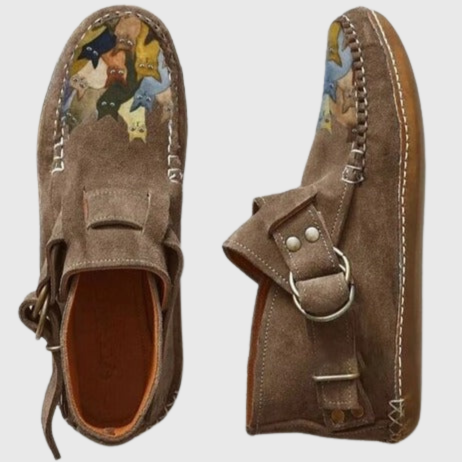 Nordstern™ | Gefütterte Wildleder-Stiefeletten mit Memory-Schaum