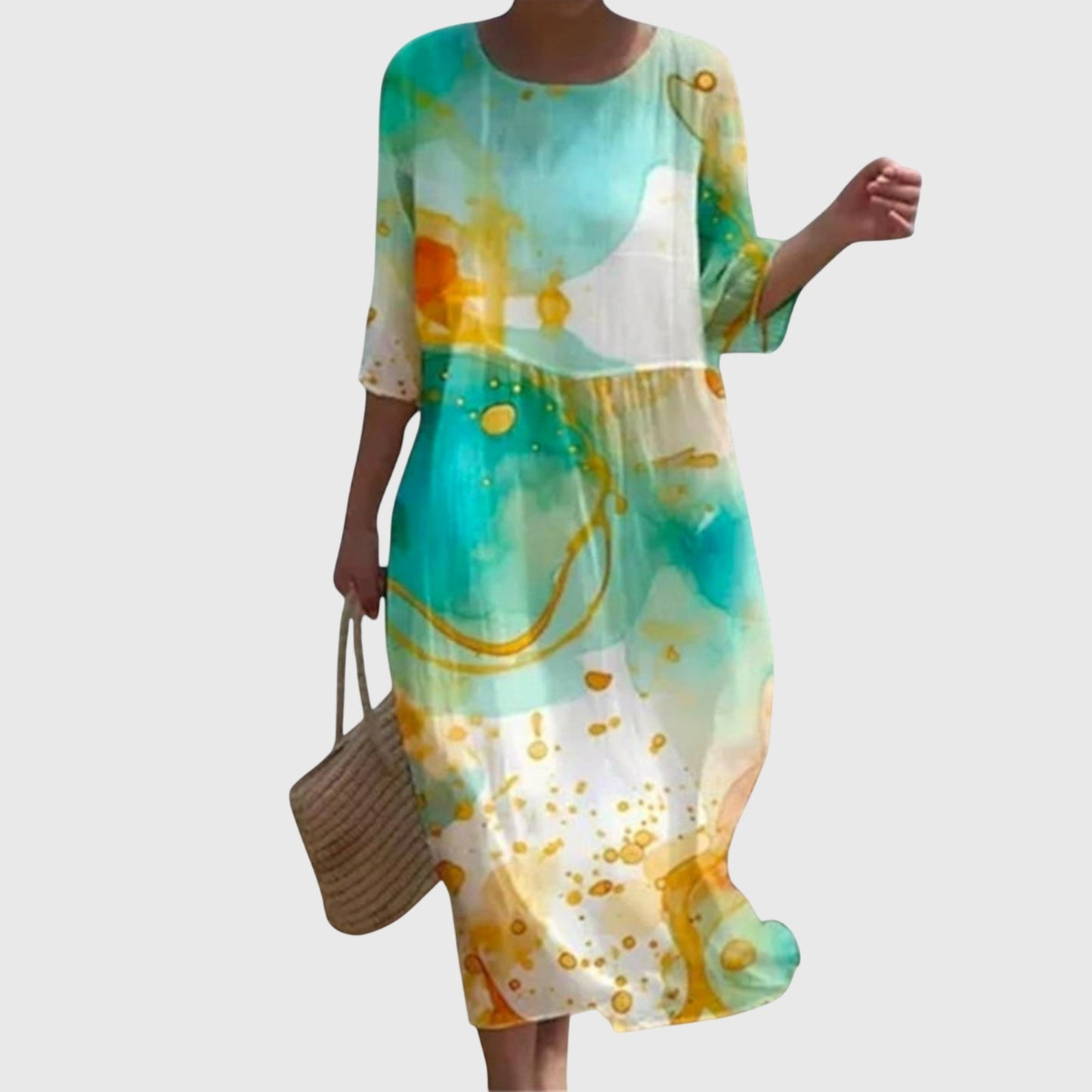 Aurelia™ | Maxikleid mit Blumenmuster