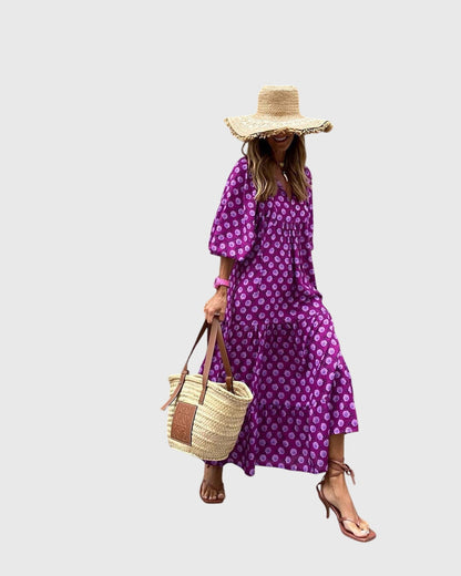 Aurelia™ | Boho Maxikleid