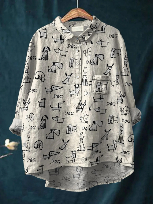 Sternberg™ | Damen Freizeitshirt mit Hundedruck