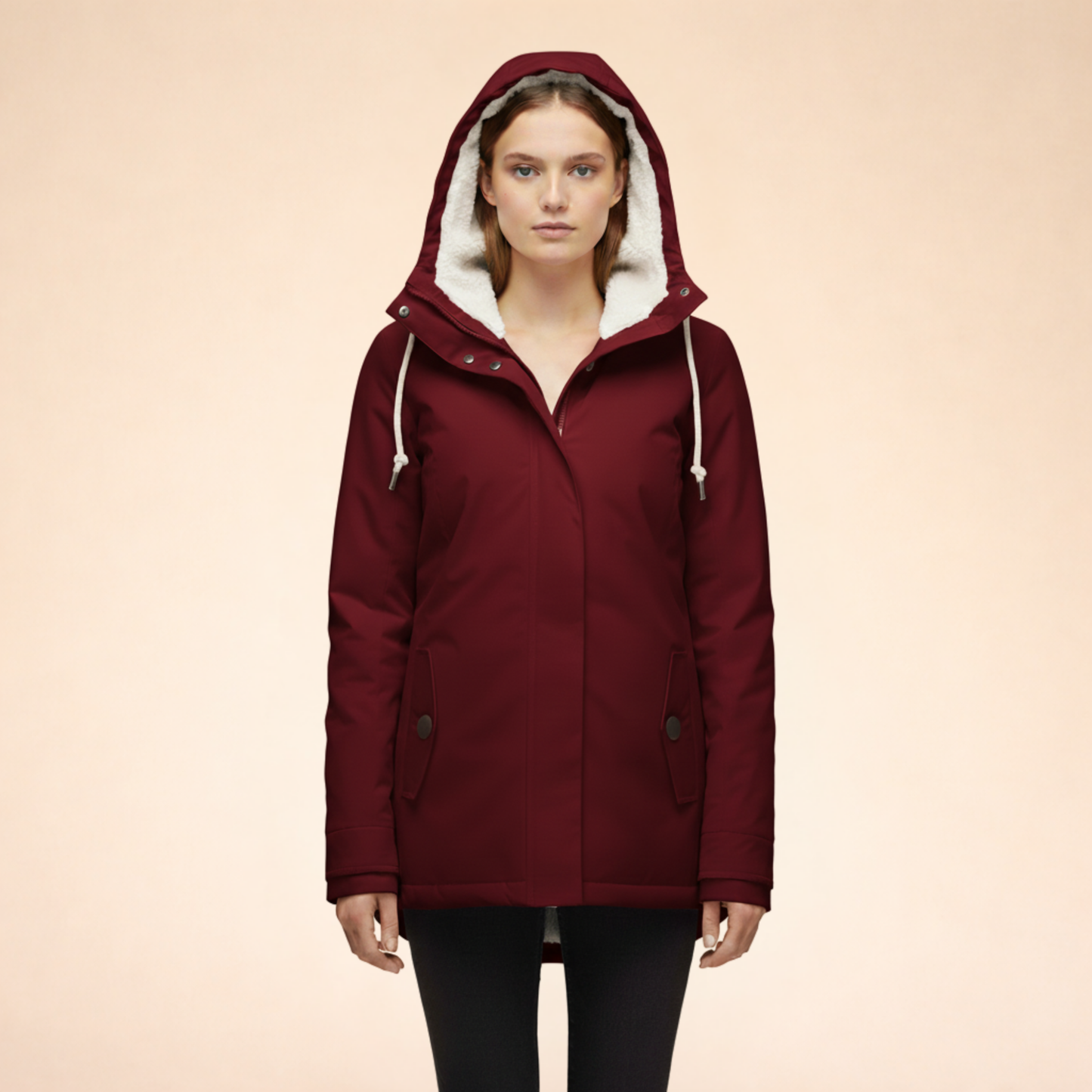 Lena | Wasserdichte warme und stylische Winterjacke