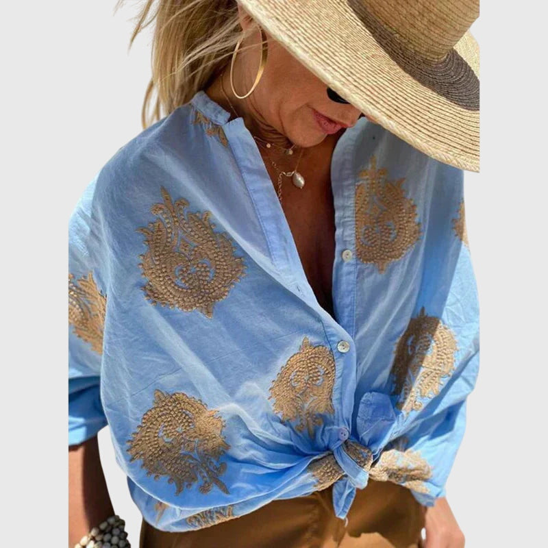 Luviaren™ | Damen Bluse Erica mit luftig leichter Passform