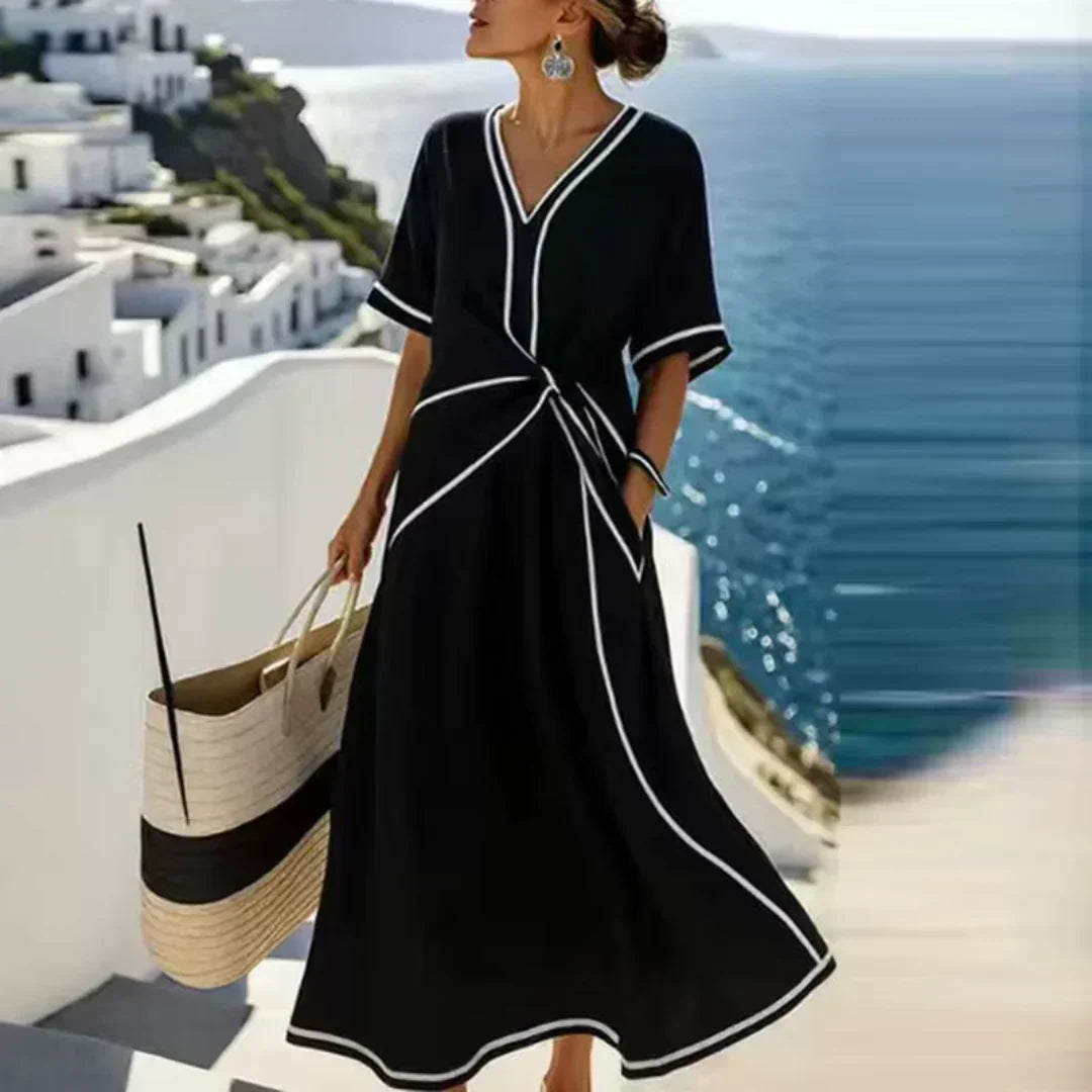 Luviaren™ | Drapierendes Damenkleid