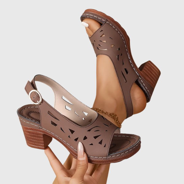 Kaltenthal™ | Orthopädische Ledersandalen mit Fußgewölbeunterstützung
